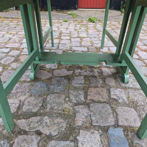 Svensk slagbord med 2 klapper og grønt understel - Image 6